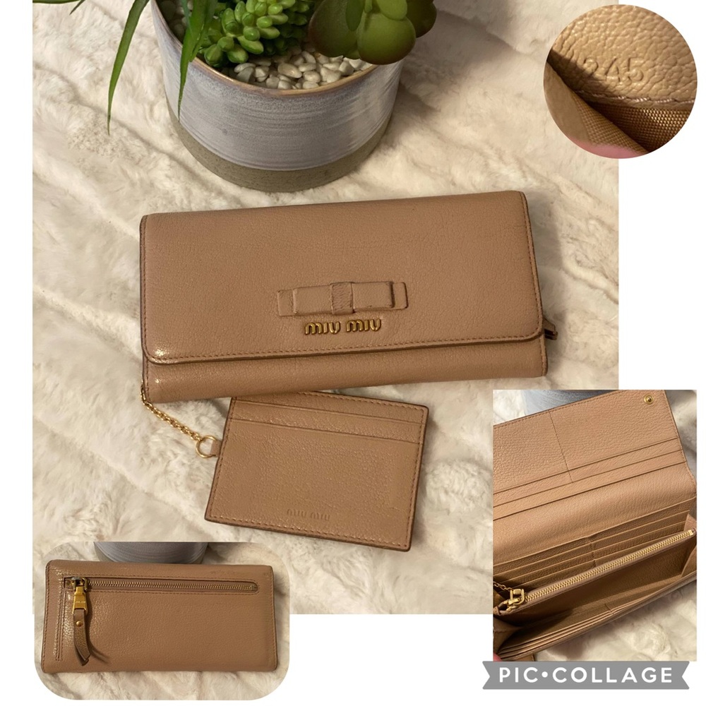 GUC Miu Miu Leather Wallet